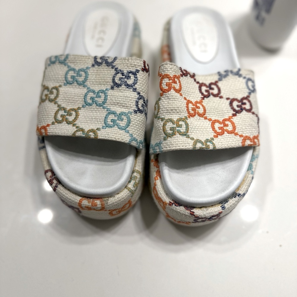 WOMEN'S PLATFORM SLIDE SANDAL